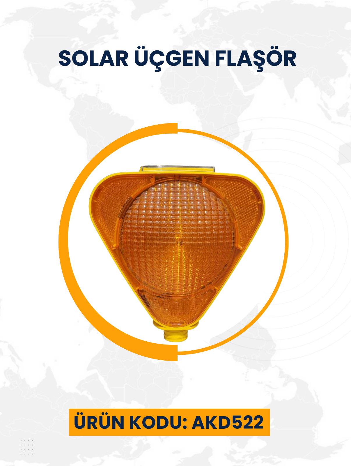Solar Üçgen Flaşör